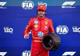 Dominio absoluto de Carlos Sainz, que gana en México