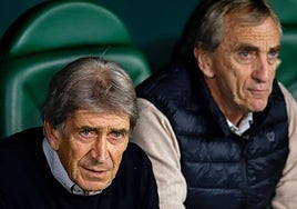 Pellegrini: «Fue el mejor primer tiempo que le he visto al Betis desde que llegué»