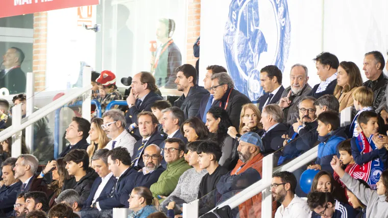 Courtois, during the match between Las Rozas and Sevilla