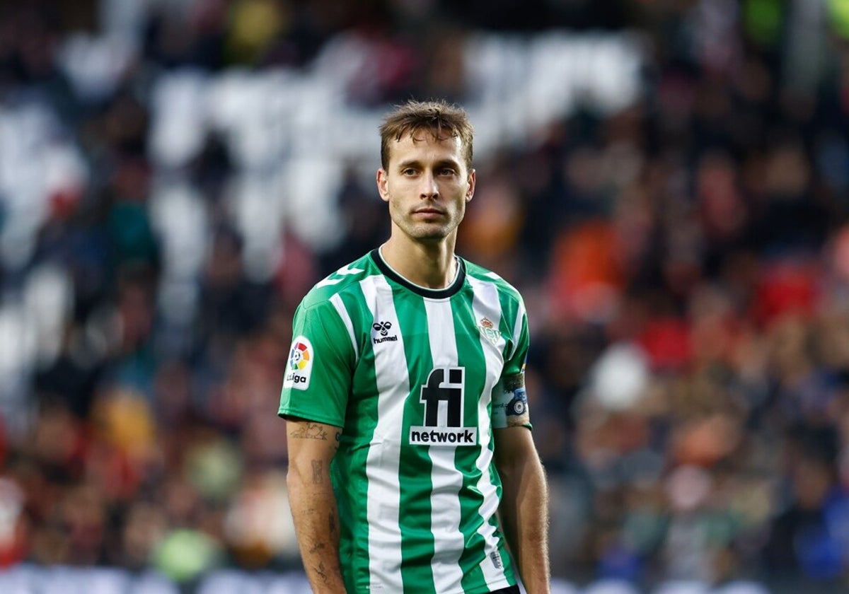 Sergio Canales, en un partido con el Betis