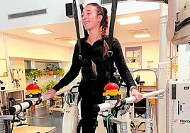 Andrea Pérez, una carrera de fondo para volver a andar