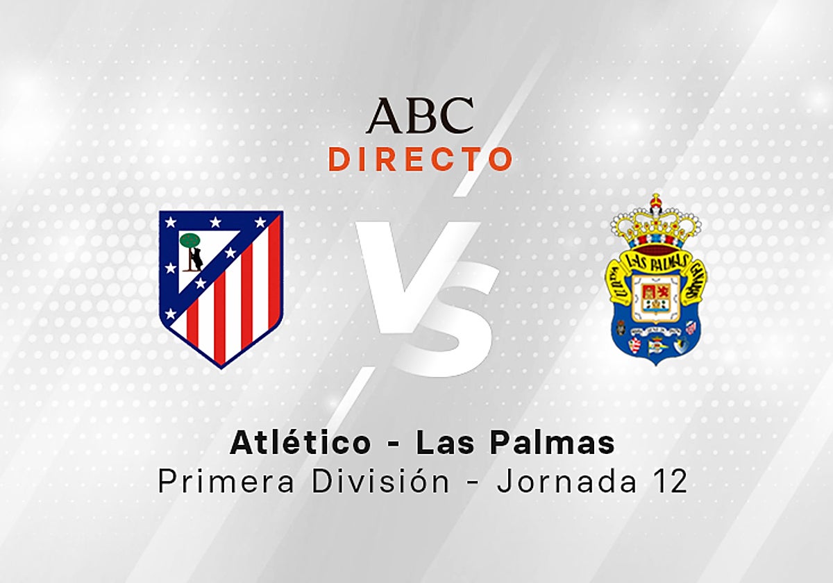 Atlético - Las Palmas, estadísticas del partido