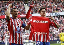 Atlético - Las Palmas en directo hoy: partido de la Liga, jornada 12