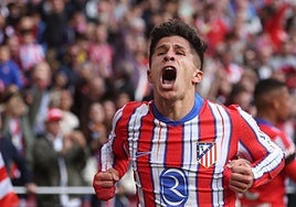 Giuliano Simeone ya es ídolo en el Metropolitano