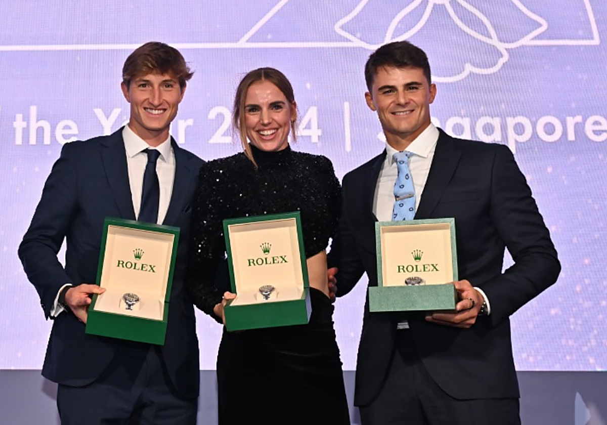Botín y Trittel se coronan con el premio Rolex World Sailors of the Year