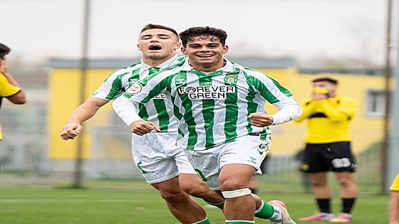 Paseo del Betis juvenil ante el Kairat en el choque de vuelta de la Youth League (0-5)