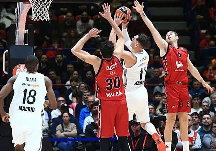 <h3>El Real Madrid regresa a su senda triunfal en Europa</h3> 2 Partido Euroliga