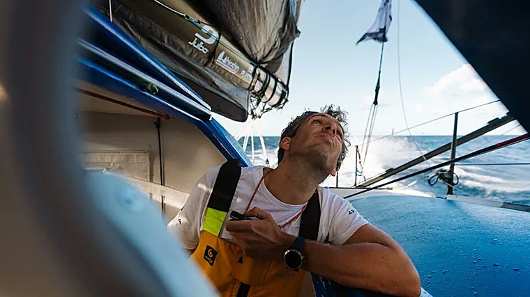 Charlie Dalin, durante un entrenamiento.