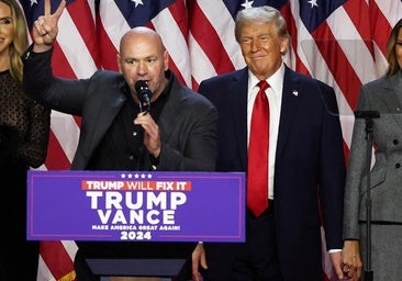 Dana White, el «mejor amigo» de Trump, habla de su posible carrera política