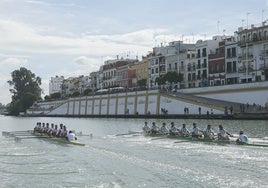 La Regata Sevilla - Betis, un pulso de seis kilómetros entre los eternos rivales