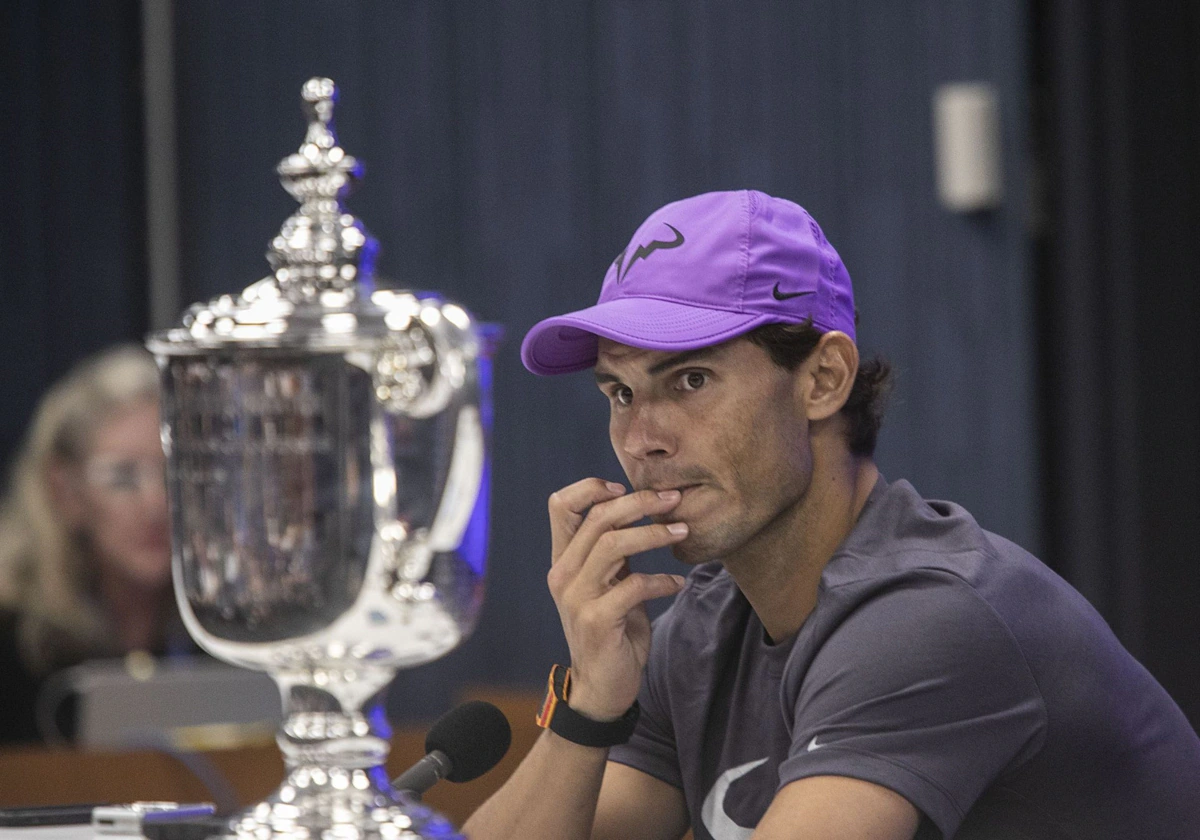 Nadal, en rueda de prensa tras conquistar el US Open de 2019