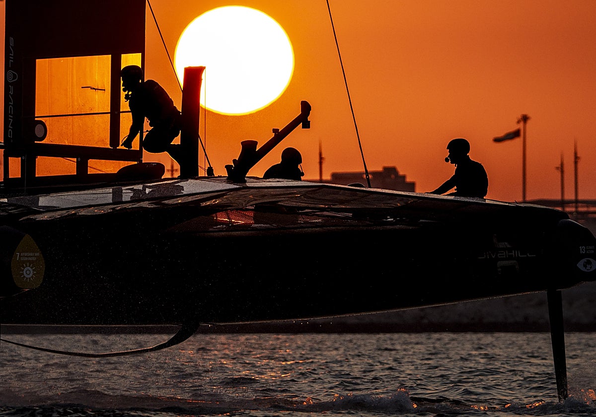 Entrenamientos esta semana en Dubai.