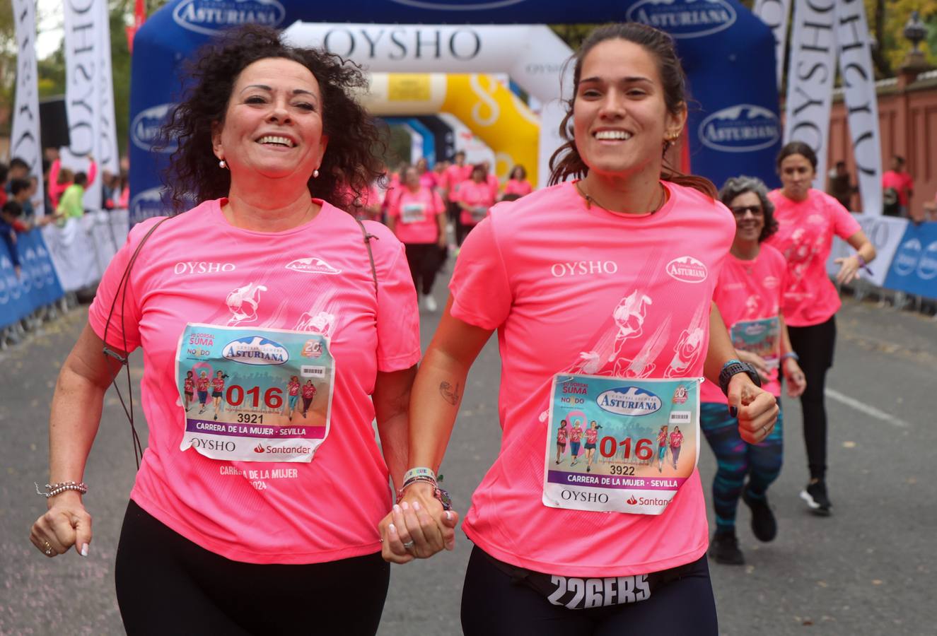 Participantes en la nueva edición de la Carrera de la Mujer