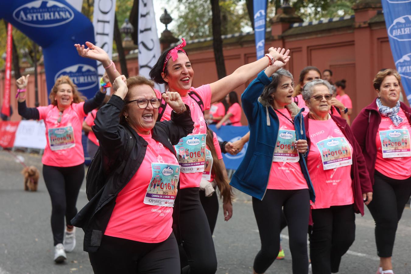 Participantes en la nueva edición de la Carrera de la Mujer