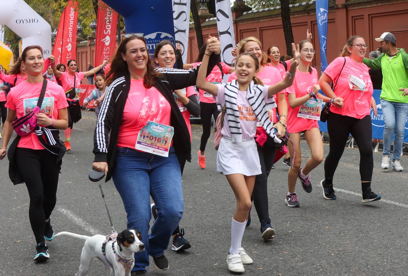 Participantes en la nueva edición de la Carrera de la Mujer