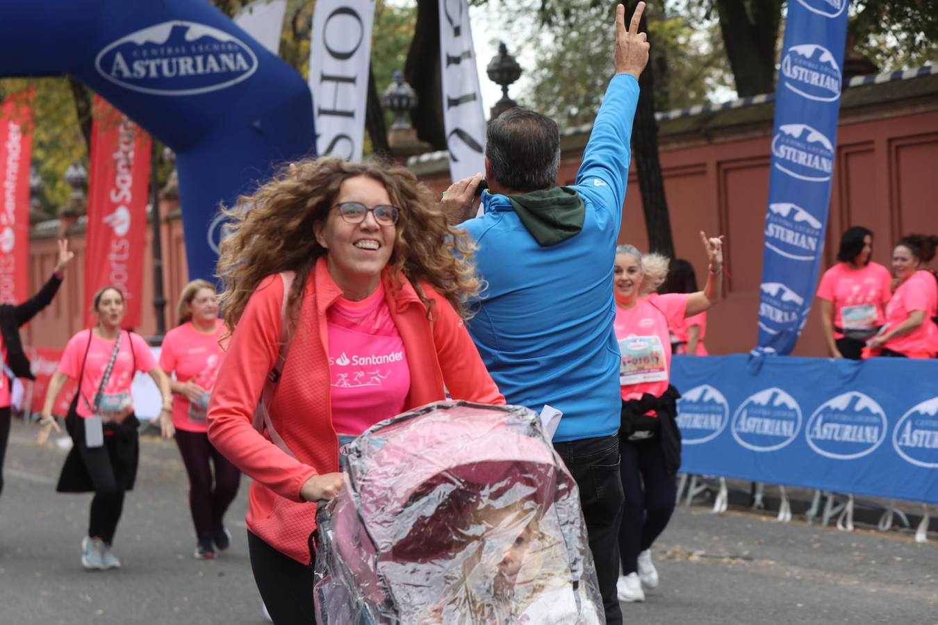 Participantes en la nueva edición de la Carrera de la Mujer