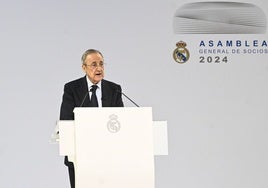 Así fue el discurso de Florentino: Netflix como espejo de la Superliga, un Balón de Oro para compensar y un referéndum para el nuevo Real Madrid