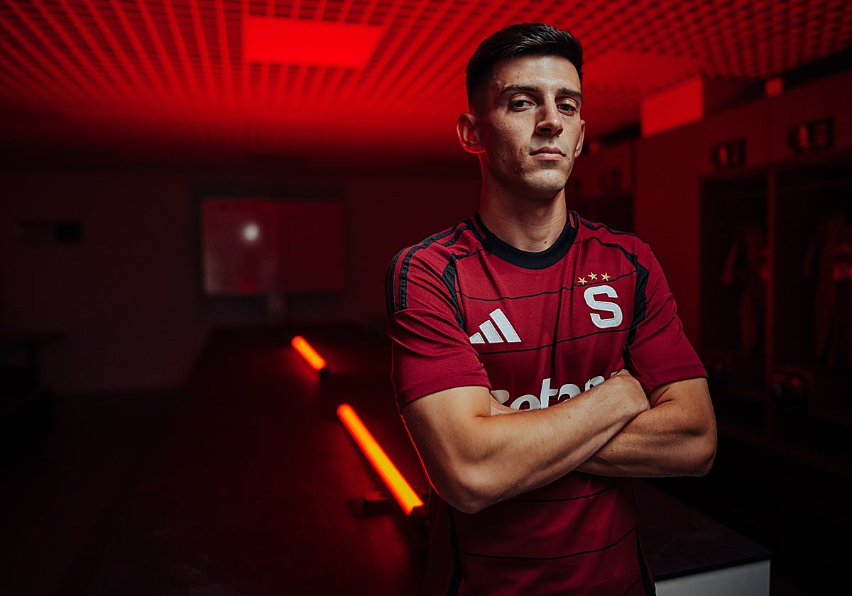 Imanol García, futbolista del Sparta de Praga