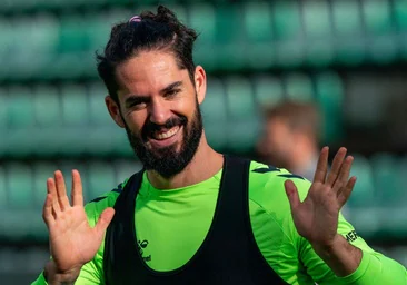 Isco comienza el entrenamiento con el grupo