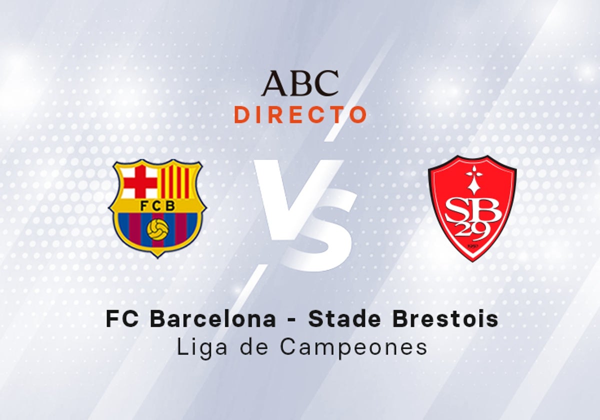 Barcelona - Brest, estadísticas del partido