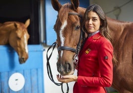 Sira , amazona e hija de Luis Enrique: «Con mi padre no hablo de fútbol, lo tiene prohibido; y de caballos menos, no entiende»