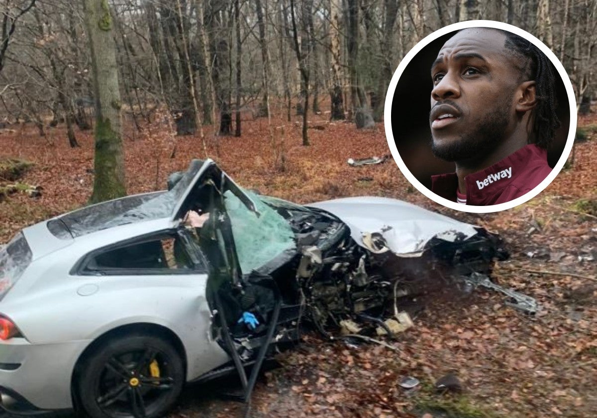 Un gravísimo accidente de tráfico de Michail Antonio mantiene en vilo al West Ham de Lopetegui