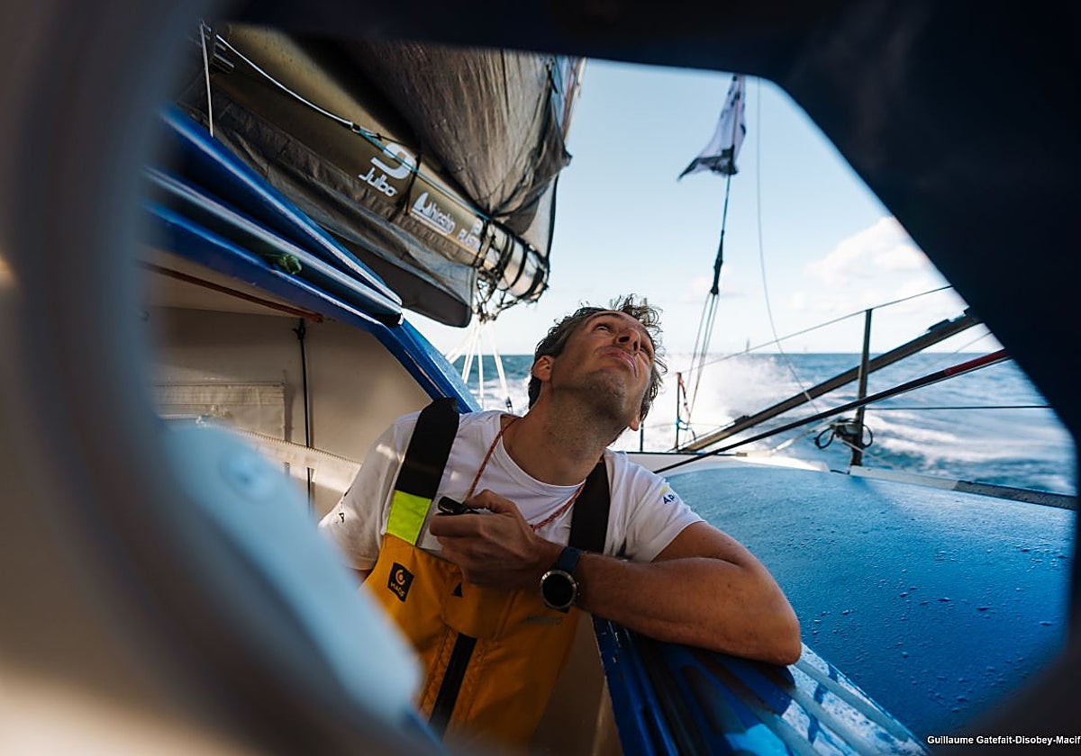 Charlie Dalin, en un entrenamiento.