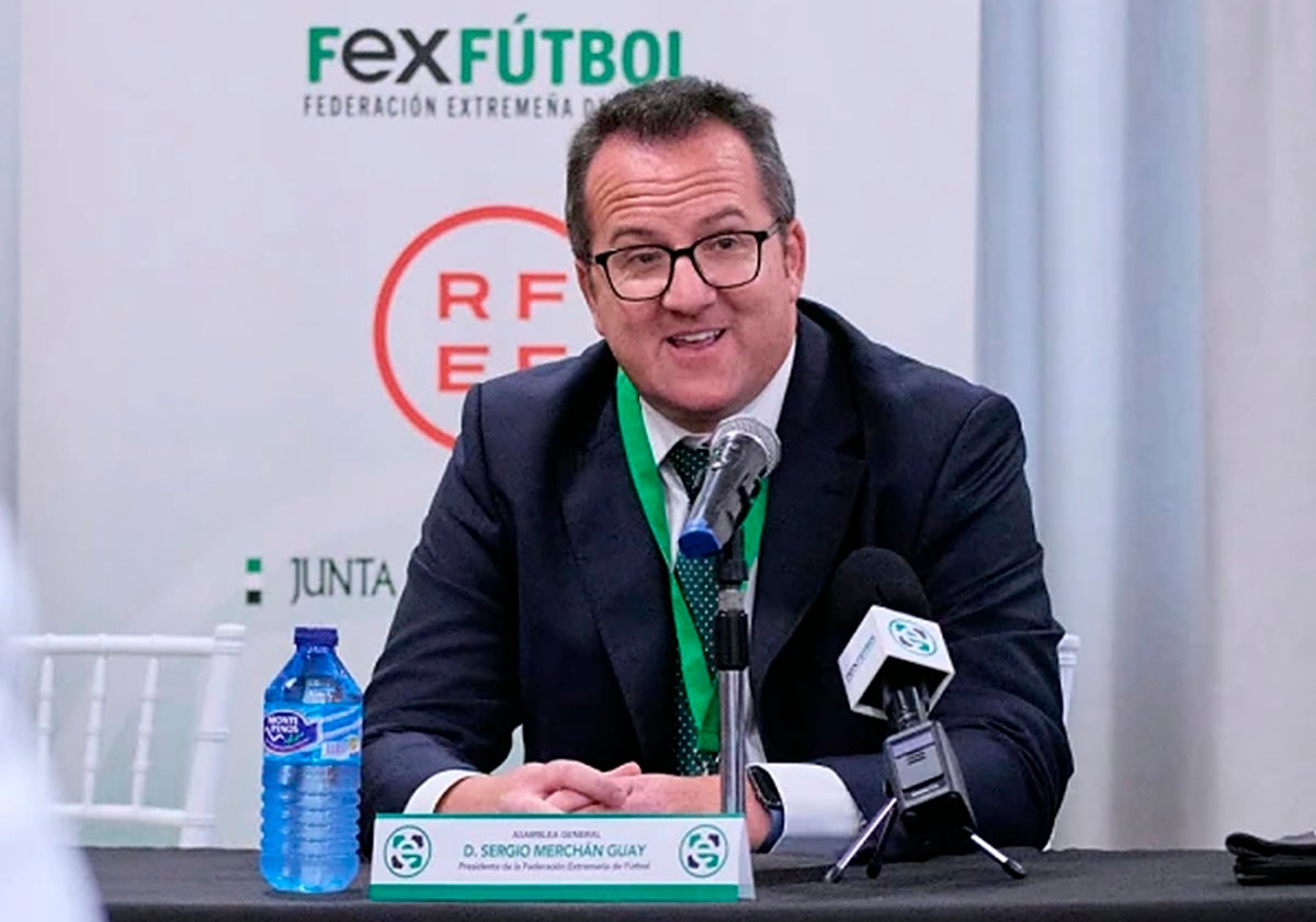 Sergio Merchán, candidato a la presidencia de la RFEF
