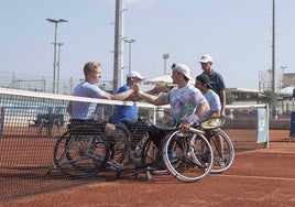 El tenis adaptado continúa en crecimiento impulsado por Martín de la Puente y la Asociación Enrique Esteire