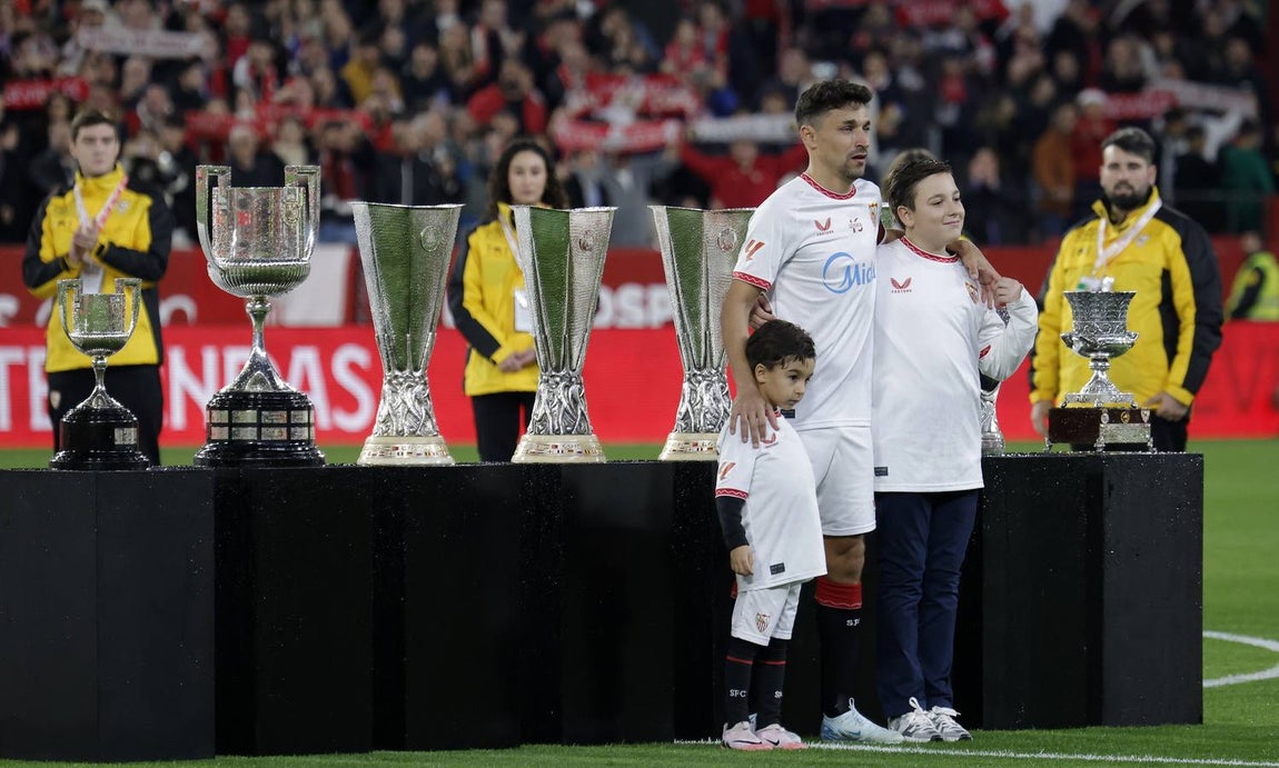 Despedida de Jesús Navas del Sánchez-Pizjuán
