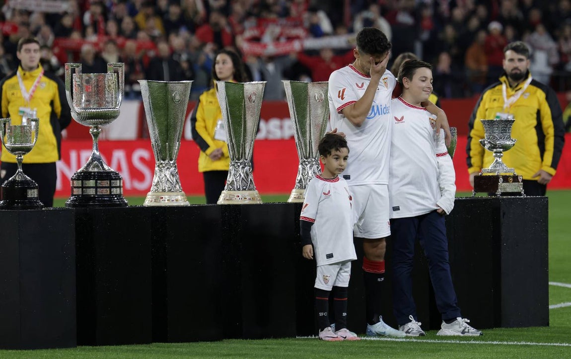 Despedida de Jesús Navas del Sánchez-Pizjuán