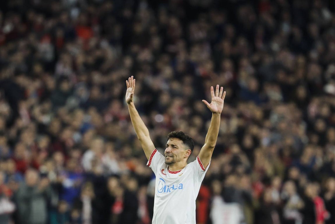 Despedida de Jesús Navas del Sánchez-Pizjuán