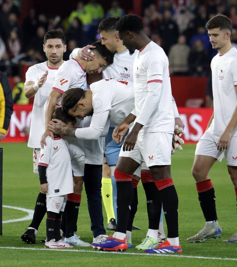 Despedida de Jesús Navas del Sánchez-Pizjuán
