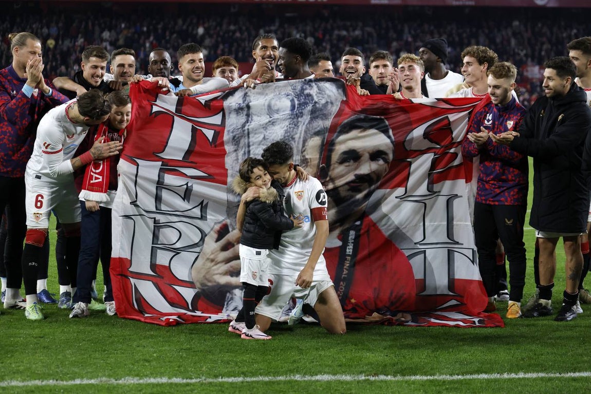 Despedida de Jesús Navas del Sánchez-Pizjuán