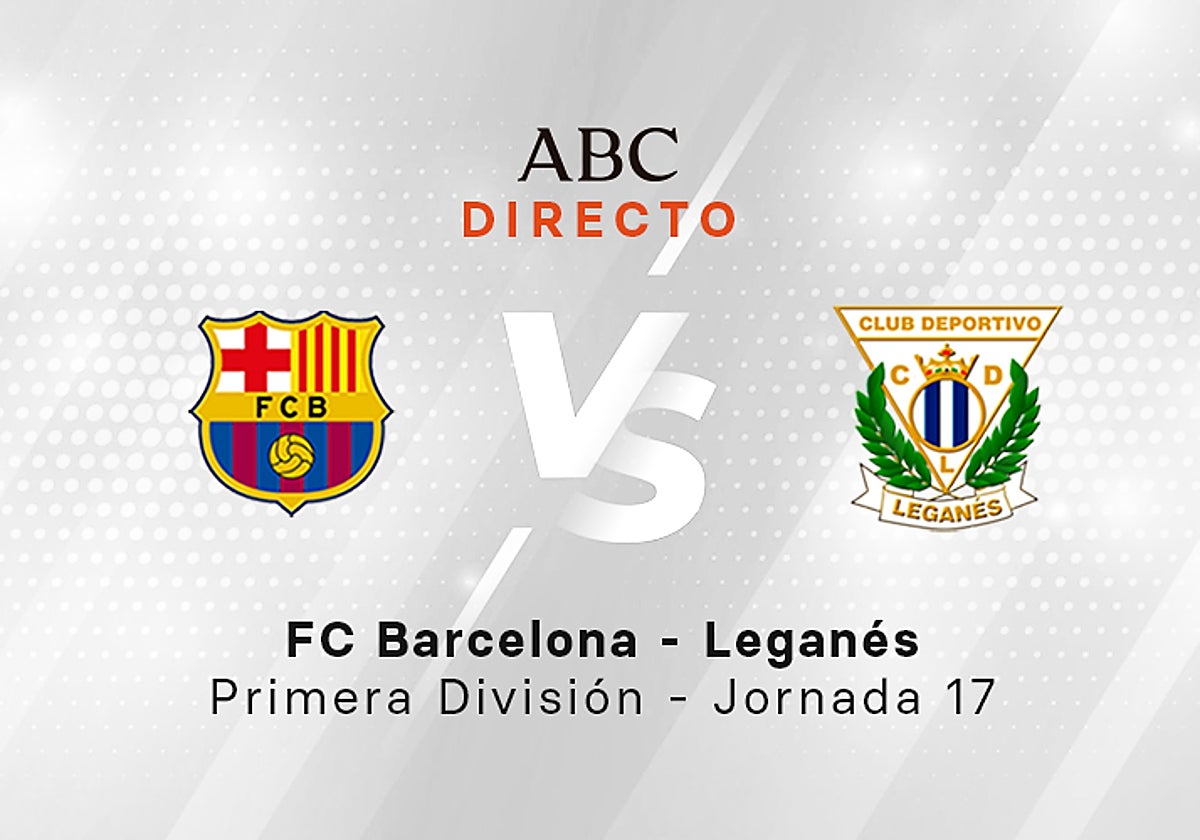 Barcelona - Leganés, estadísticas del partido