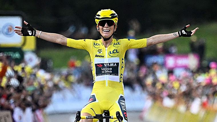 Pauline Ferrand-Prévot, vencedora do Tour 2025