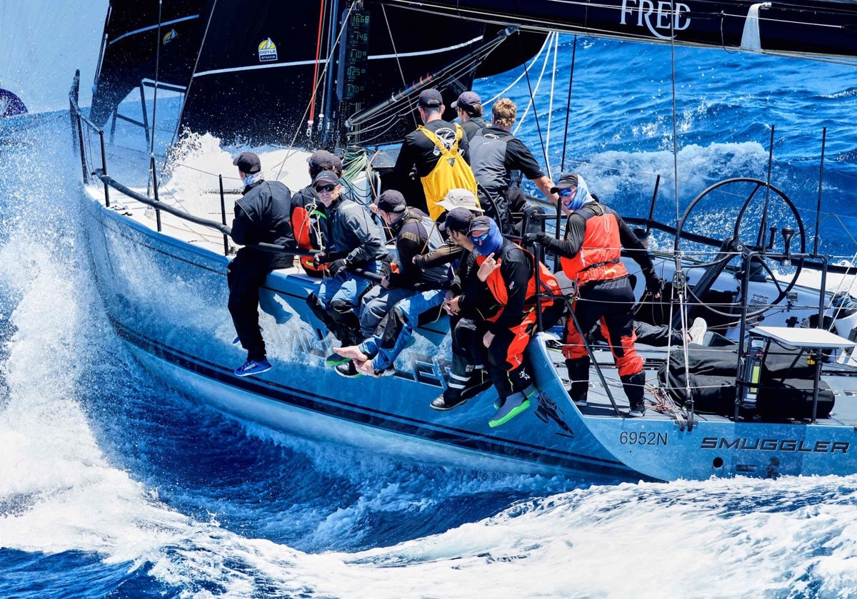 Uno de los barcos participantes en la actual edición de la Syney-Hobart