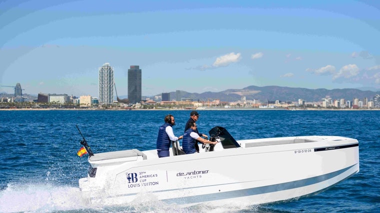 El E23 fue barco eléctrico oficial de la Copa América.