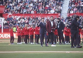 El Sánchez-Pizjuán le brinda a Navas una emotiva despedida, en imágenes