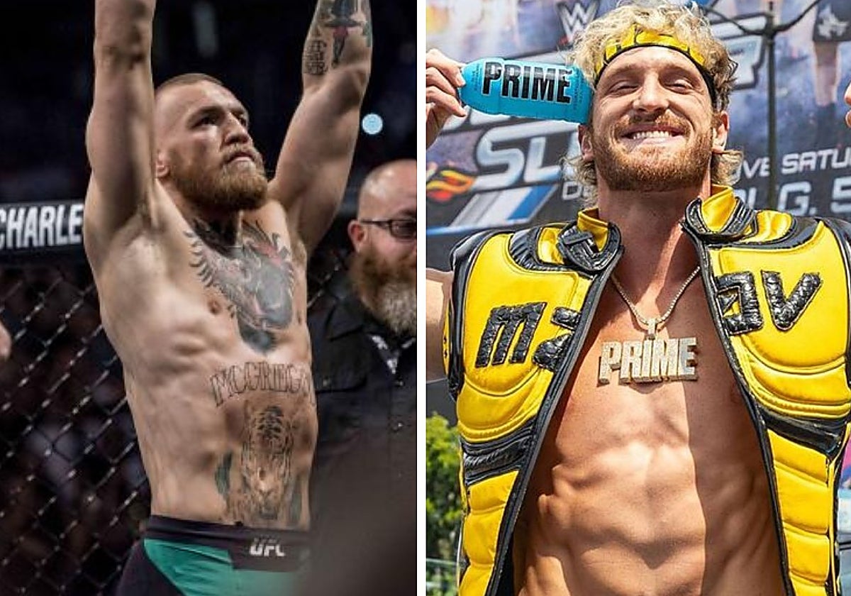 Conor McGregor y Logan Paul