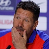 Simeone se muerde la lengua sobre el caso Olmo y la sanción a Vinicius: «Mejor me callo»