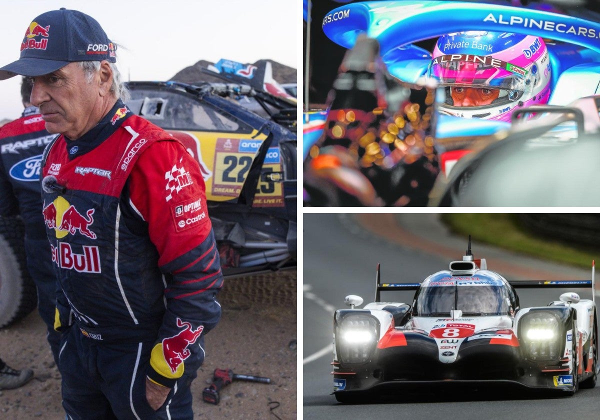 Sainz y Ford, Alpine en la F1 y Toyota en el WEC