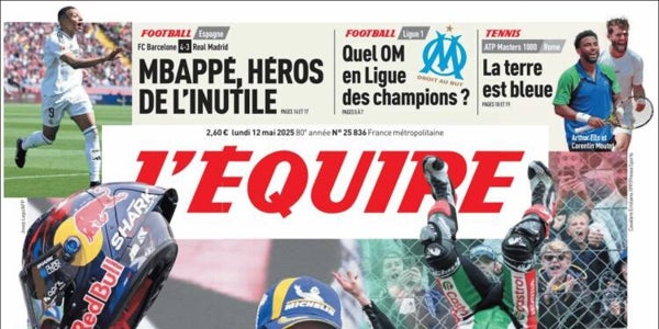 La prensa internacional se rinde ante el Barça y se ceba con el Madrid: «Mbappé, héroe de lo inútil»