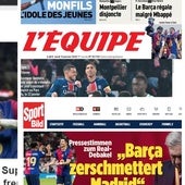 La prensa internacional «abofetea» al Real Madrid y encumbra al Barça