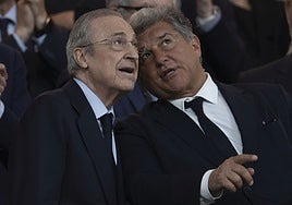 Florentino Pérez y Joan Laporta