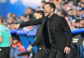 Simeone: «Han sido 15 partidos maravillosos que quedarán en la historia del club»