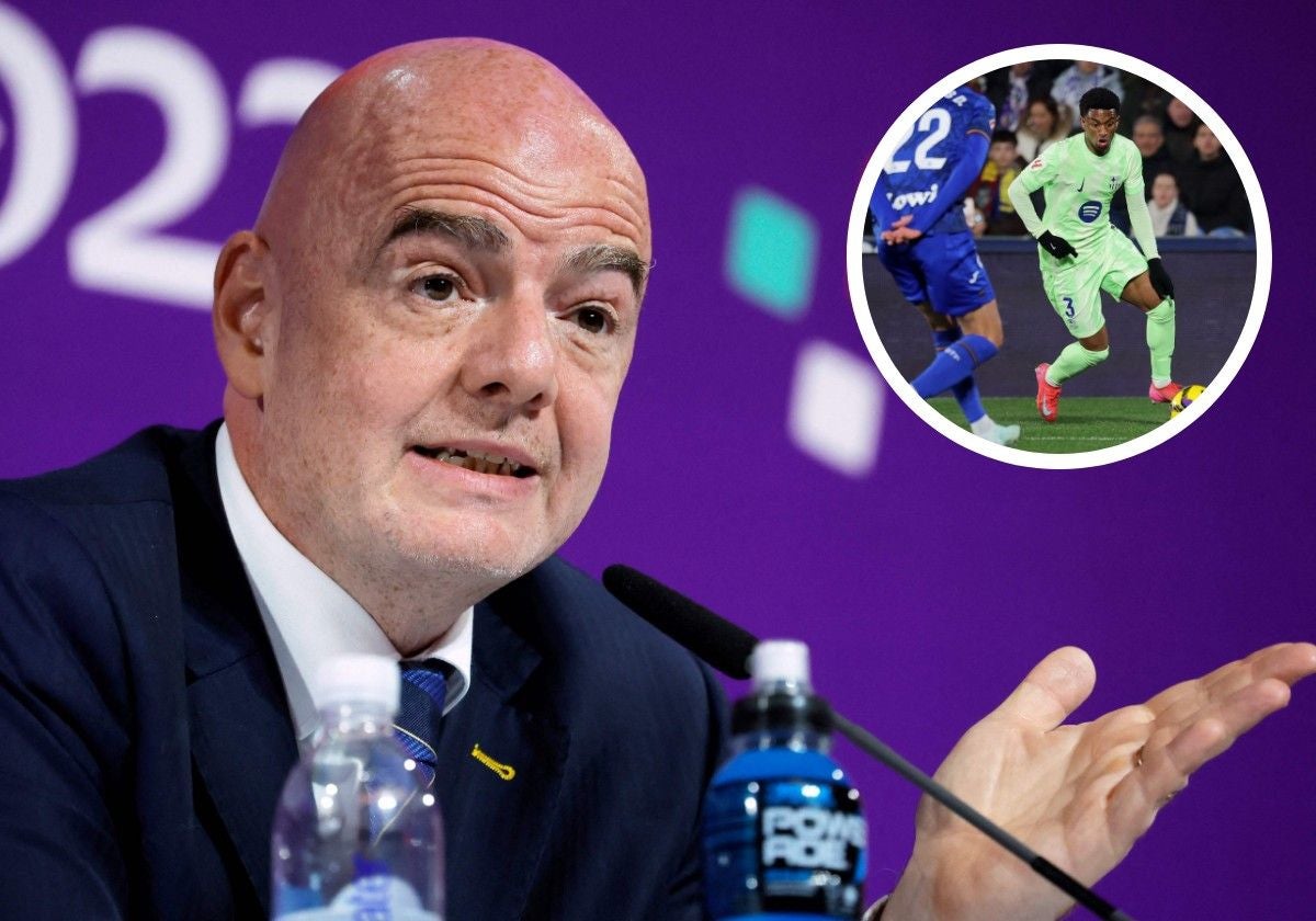 Infantino, «horrorizado» por los insultos racistas a Balde en Getafe