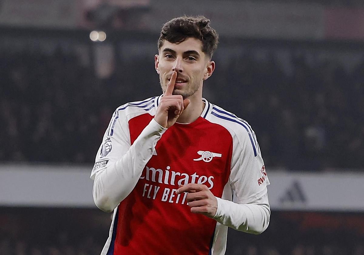 Kai Havertz, delantero del Arsenal