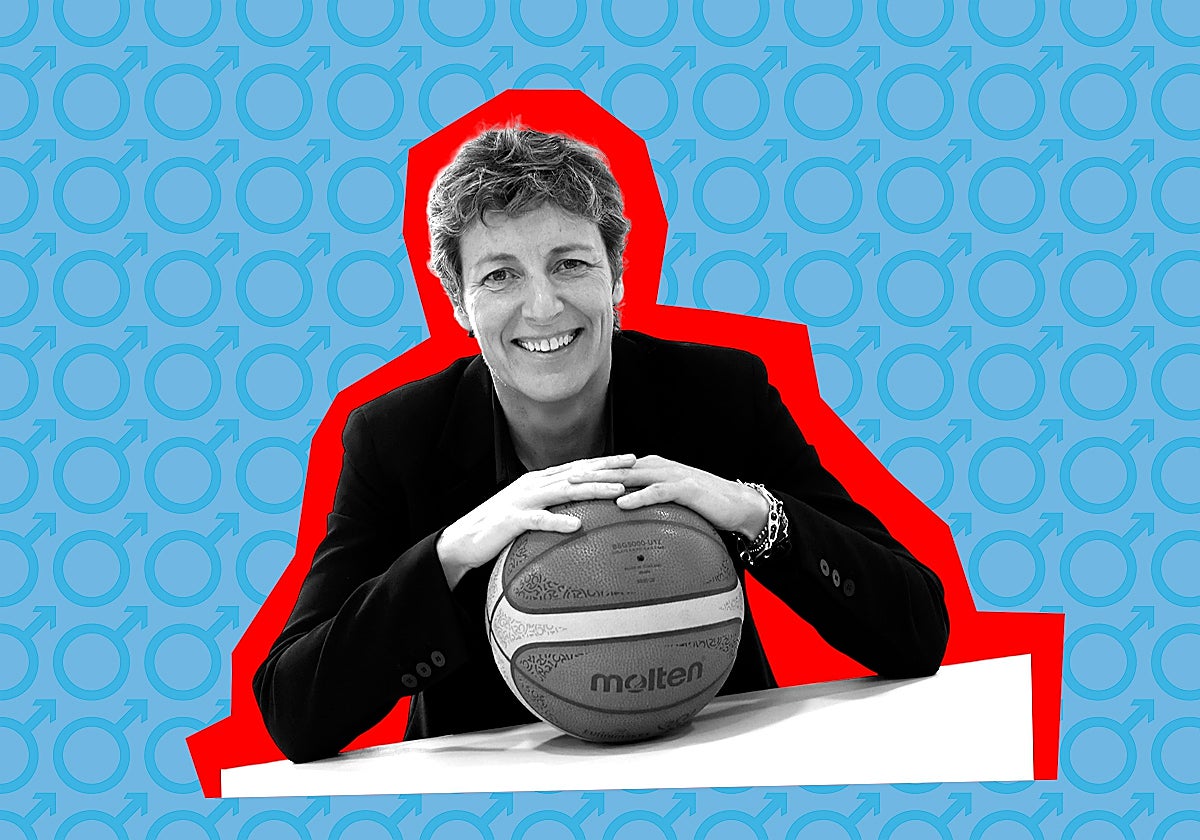 Elisa Aguilar, presidenta de la Federación Española de baloncesto