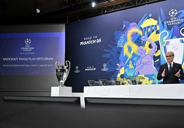 Sorteo del playoff de Champions, en directo: partidos, cruces, emparejamientos y rivales del Real Madrid, Barcelona y Atlético hoy